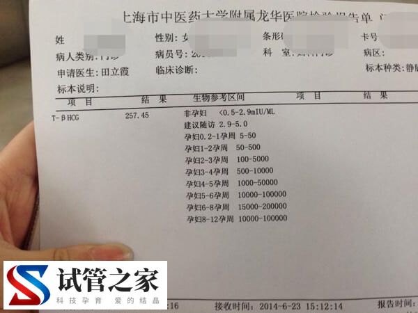 冻胚移植14天hcg300多正不正常(图1)
